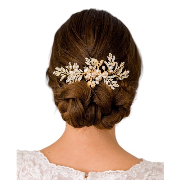 NWT Handmade Bridal Hair Clip - Picture 5 of 7